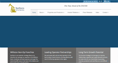 Desktop Screenshot of northernoil.com